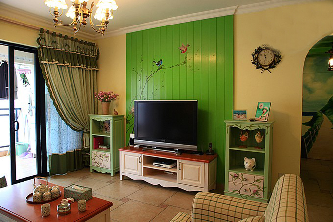 小清新木質(zhì)田園風格裝修效果